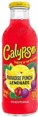Calypso Taste of the Islands Φιάλη Λεμονάδα Paradise Punch με Ανθρακικό 473ml